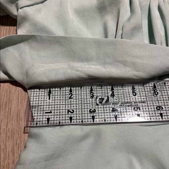 Balance Collection Light Green Ruffle Romper - Picture 9 of 14